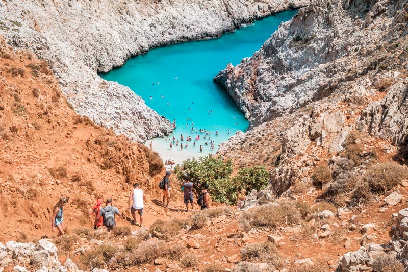 Seitan Limani Schönste Strände Kreta