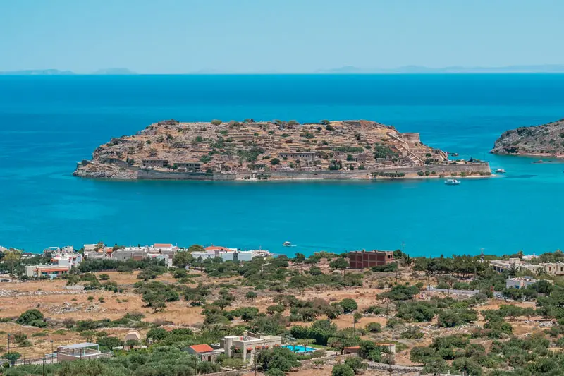 Spinalonga Kreta Elounda Agios Nikolaos Insel Kalydon