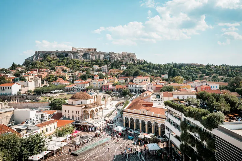 Athen Rooftop Bar Akropolis