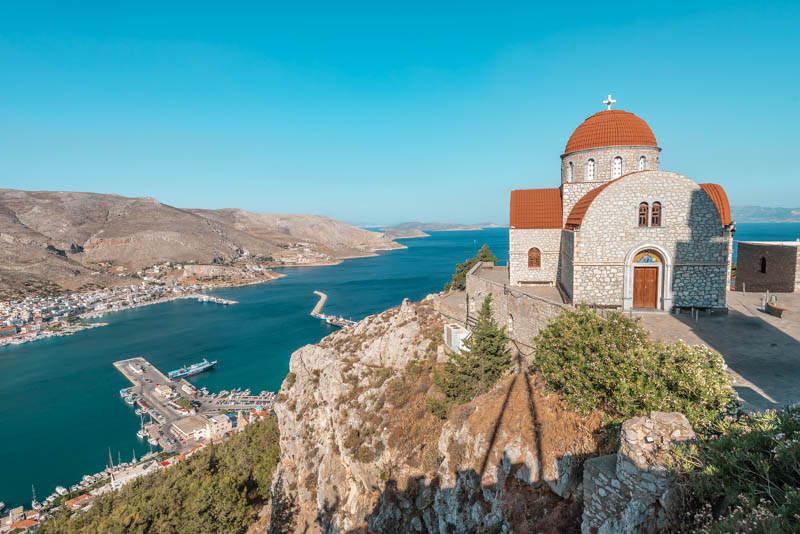 Kalymnos Kloster Agios Savvas Griechenland