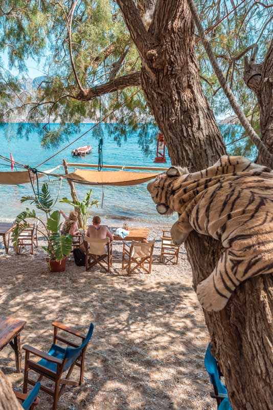 Piraten von kalymnos Strandbar Empfehlung