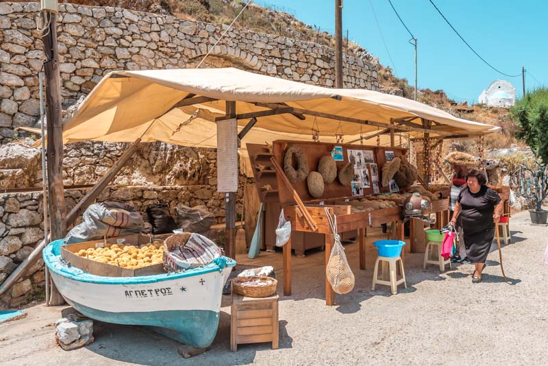Schwamm aus Kalymnos Verkauf Vathy Shop