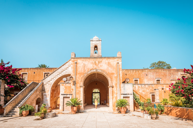 Kreta Kloster Agia Triada Chania