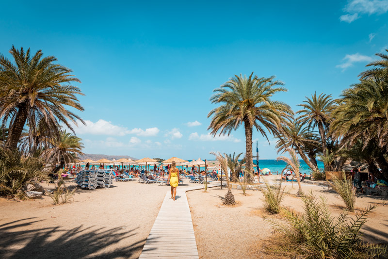 Kreta Strände Vai Beach