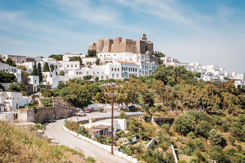 patmos old town chora