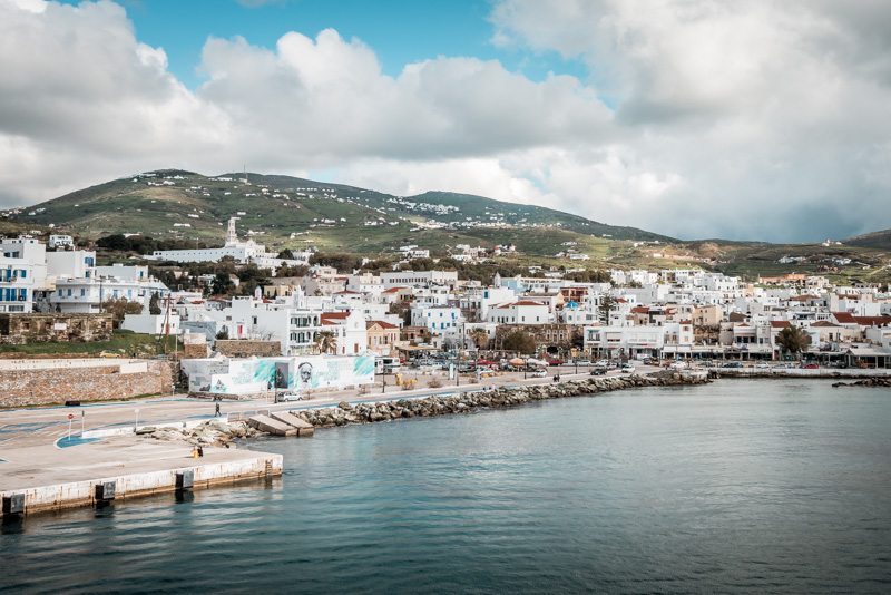 Insel Tinos Griechenland Kykladen Inselhüpfen Insel Tinos Griechenland Kykladen Inselhüpfen