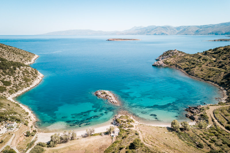 Schönste Strände Griechenland Insel Chios