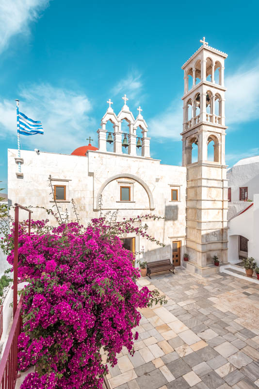 Insel Mykonos Kloster Panagia Tourliani