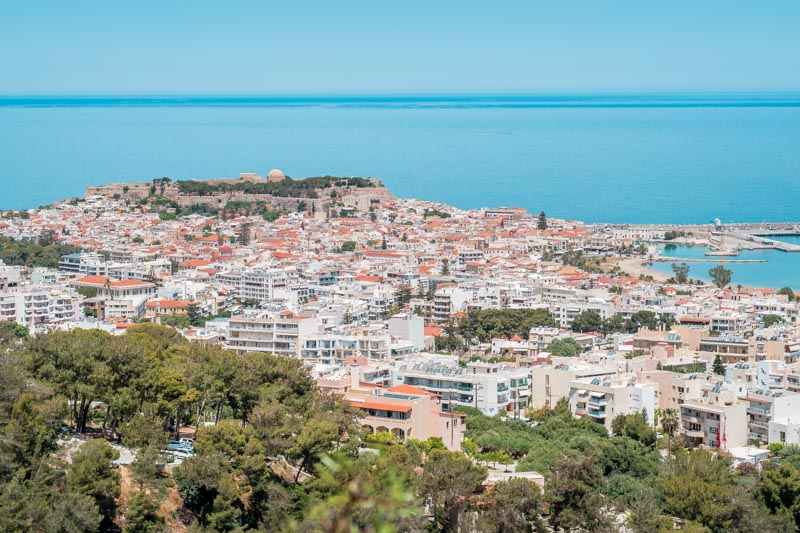 Rethymno Insel Kreta Stadt Sehenswuerdigkeiten Tipps