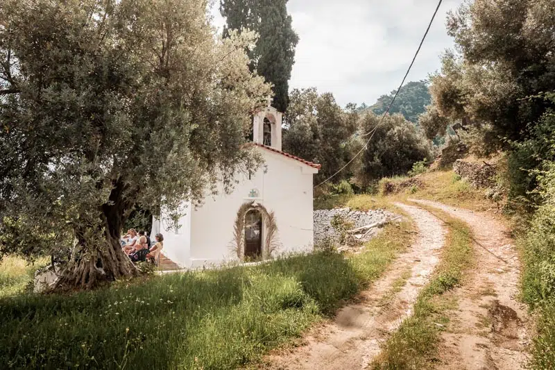 Wandern Griechenland Aktivurlaub Weiße Kirchen