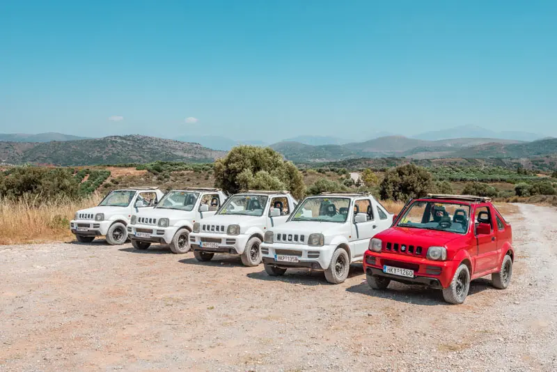 Kreta Jeep Safari Touren Rethymno Chania Heraklion