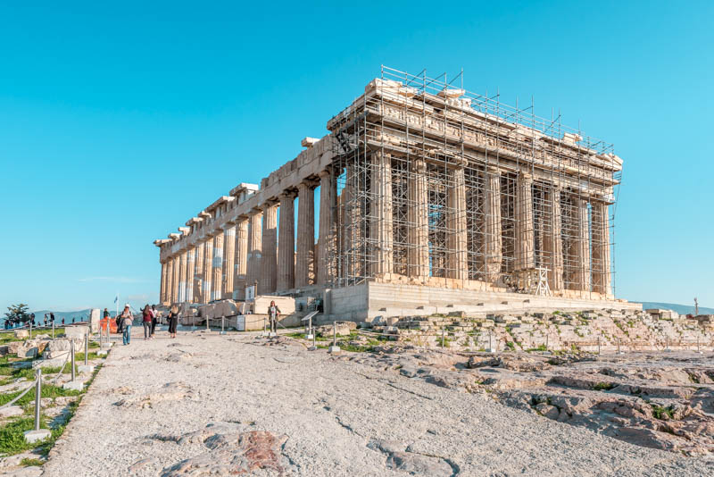 Akropolis Athen Parthenon Erfahrung Oeffnungszeiten Tickets