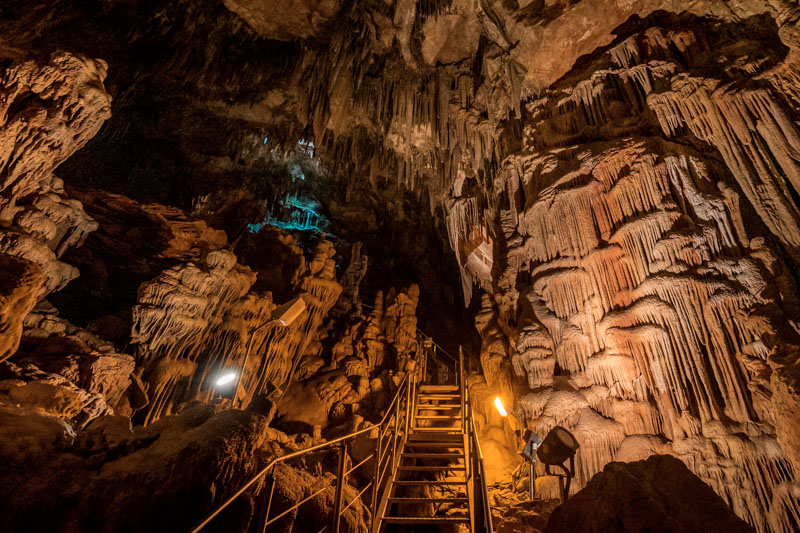 olimpis cave chios tropfsteinhöhle
