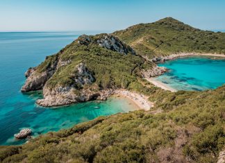 porto timoni bucht korfu