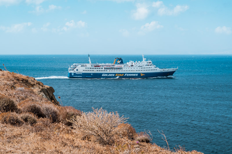 Tinos Anreise Faehre Kykladen Inselhuepfen Urlaub