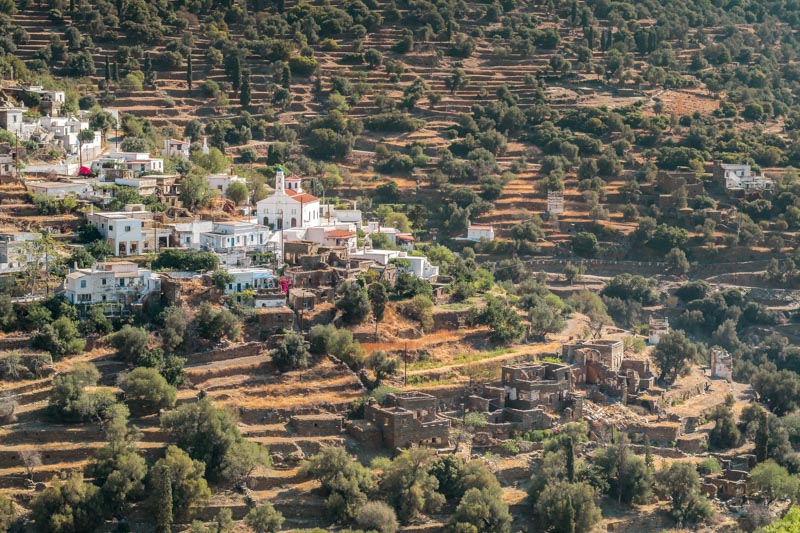 landschaft andros doerfer landschaft andros doerfer