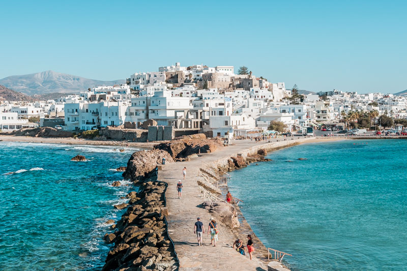 Naxos Chora Kykladen Inselhopping Griechenland
