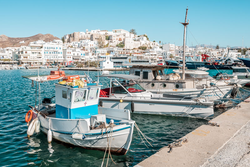 Blechschild Urlaub Reisebüro Hafen Griechenland 