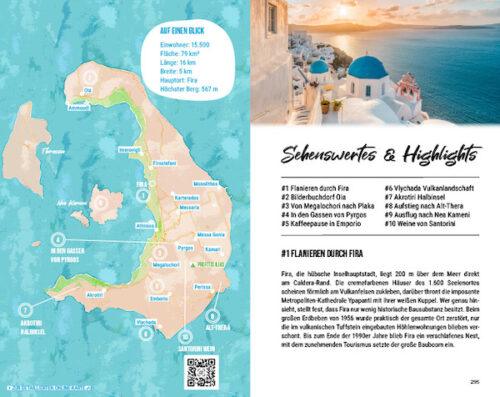 Santorini Reisefuehrer Kykladen Inselhuepfen Urlaub