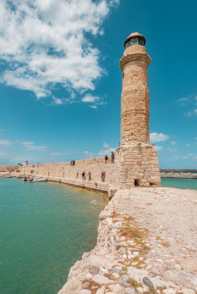 Leuchtturm von Rethymno Kreta