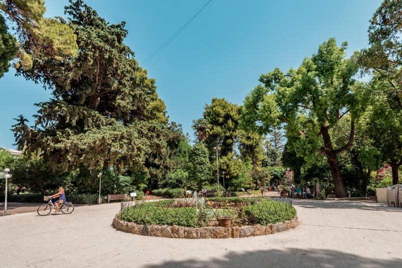 Rethymno Stadtpark Sehenswuerdigkeiten Kreta Tipps