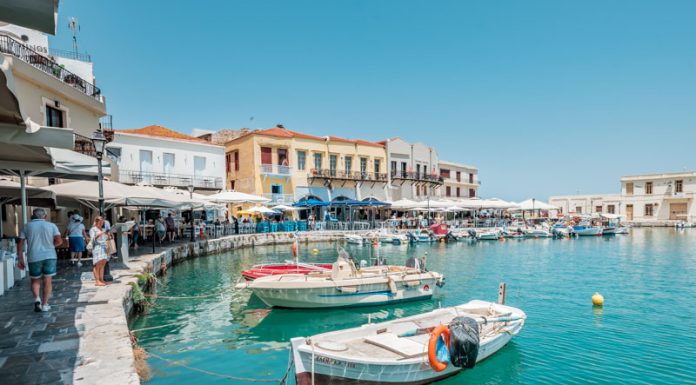 Rethymo Kreta Sehenswuerdigkeiten Reisetipps Venezianischer Hafen