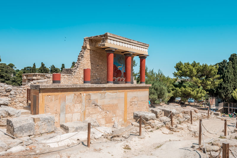 Kreta Highlights Knossos Palast Heraklion