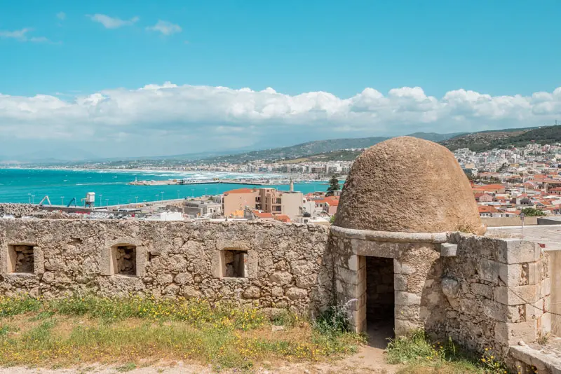 Rethymnon Fortezza Festung Kreta Sehenswuerdigkeiten