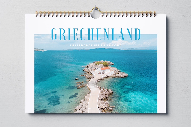 Griechenland Geschenke Kalender Wandkalender Griechische Inseln