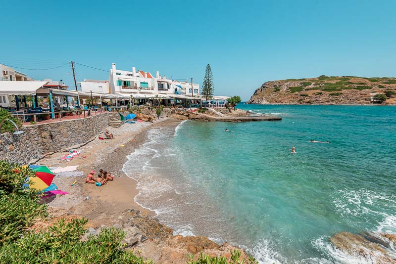 Mochlos Kreta Strand Urlaub Geheimtipp
