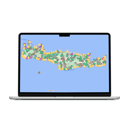 Kreta Karte Sehenswuerdigkeiten Google Maps