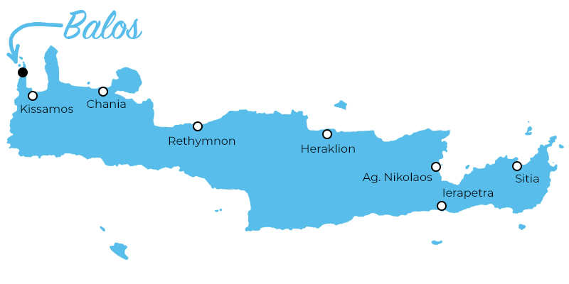 Kreta Balos Karte Anreise Tipps