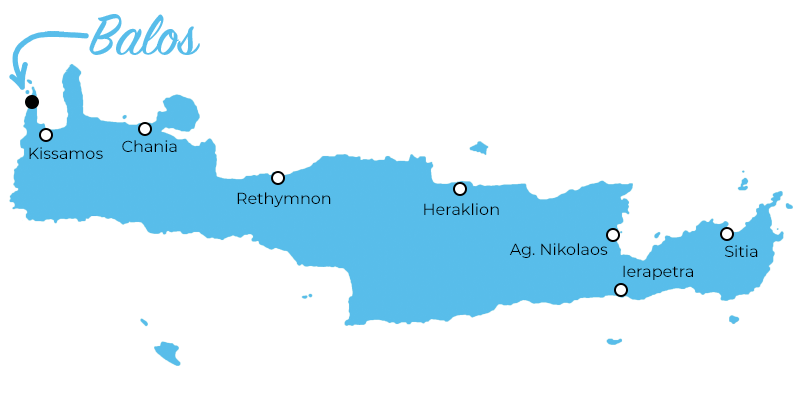 Kreta Balos Karte Anreise Tipps