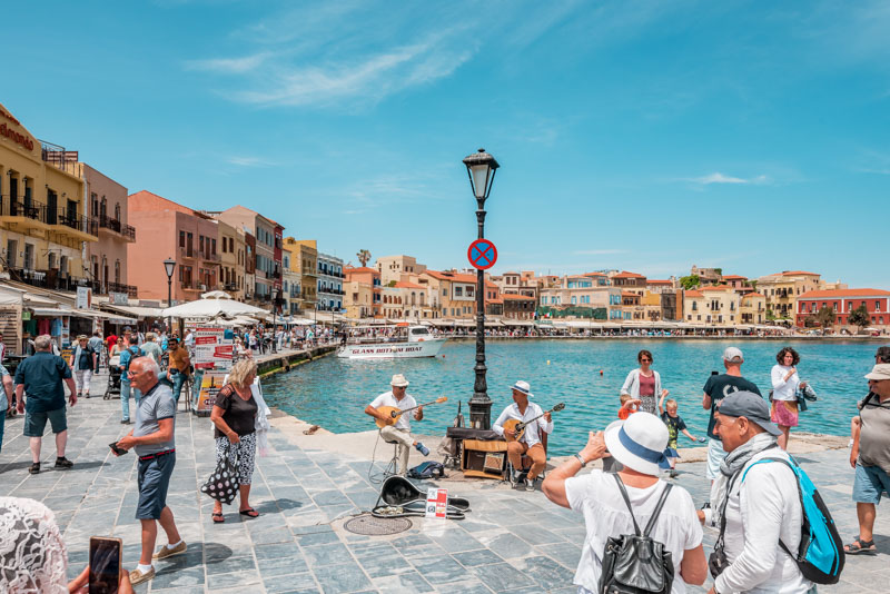 Venezianischer Hafen Chania Stadtrundgang Kreta