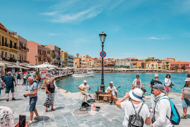 Venezianischer Hafen Chania Stadtrundgang Kreta