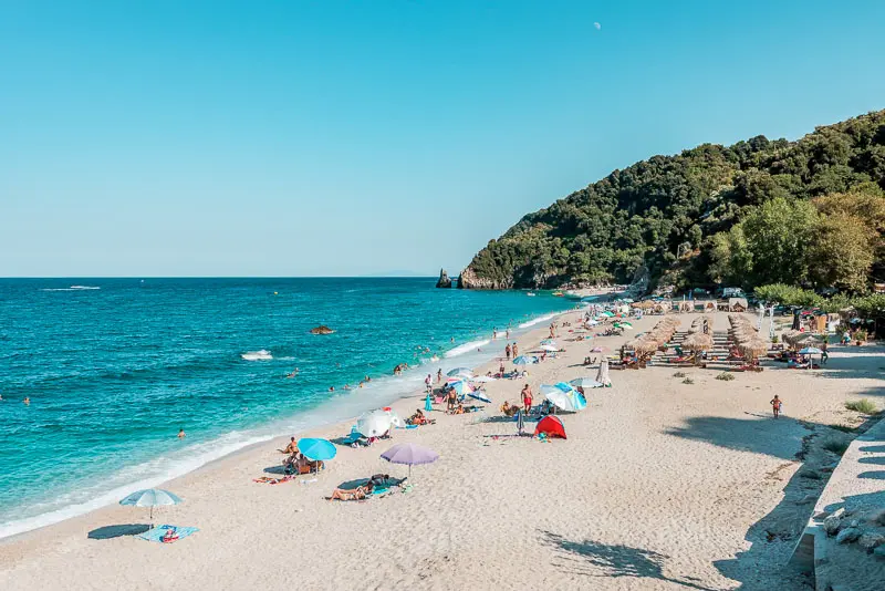 Agii Saranta Beach Griechenland