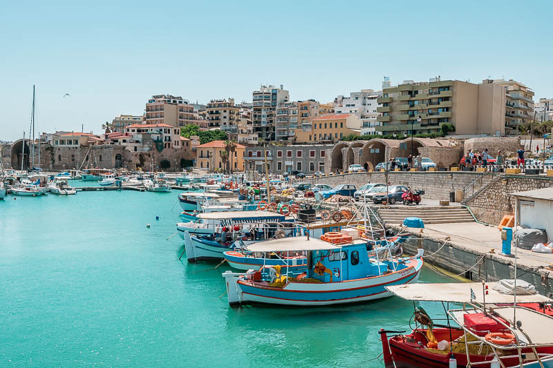 Heraklion Venezianischer Hafen Kreta Highlights