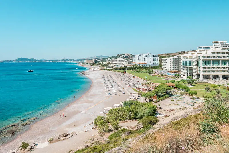 Rhodos Hotels am Strand Empfehlung Urlaub All Inclusive