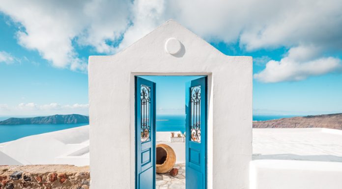 Santorini Hotels Meerblick Urlaub Honeymoon