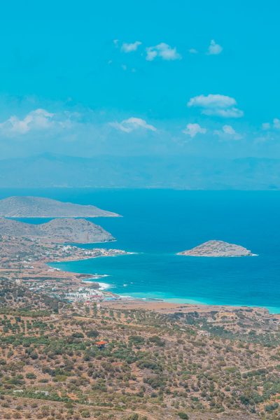 Mochlos Ausblick von Tourloti Kreta