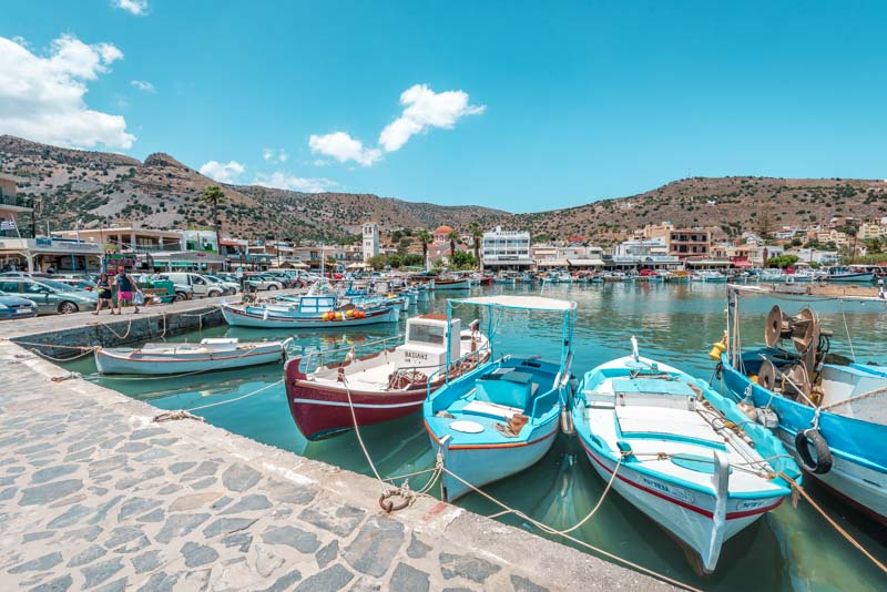 Elounda Kreta Ausflüge Tipps Hafen Boote