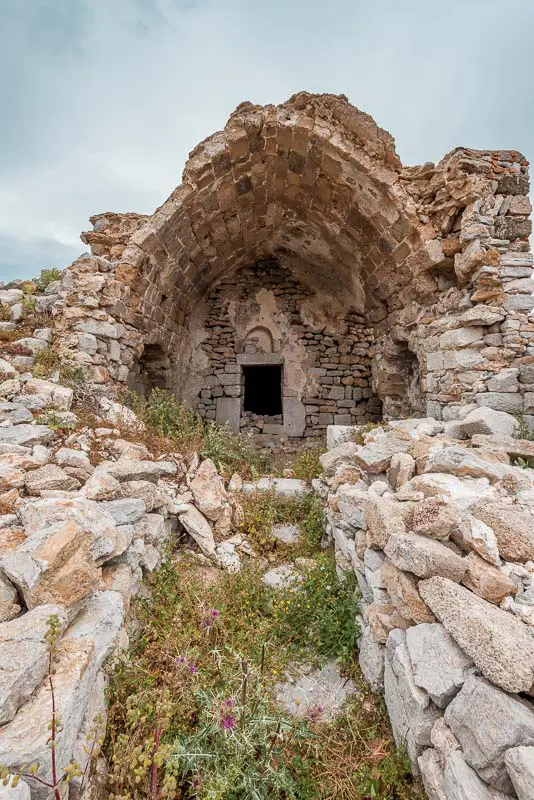 byzantinische kirche kastro megalo chorio tilos