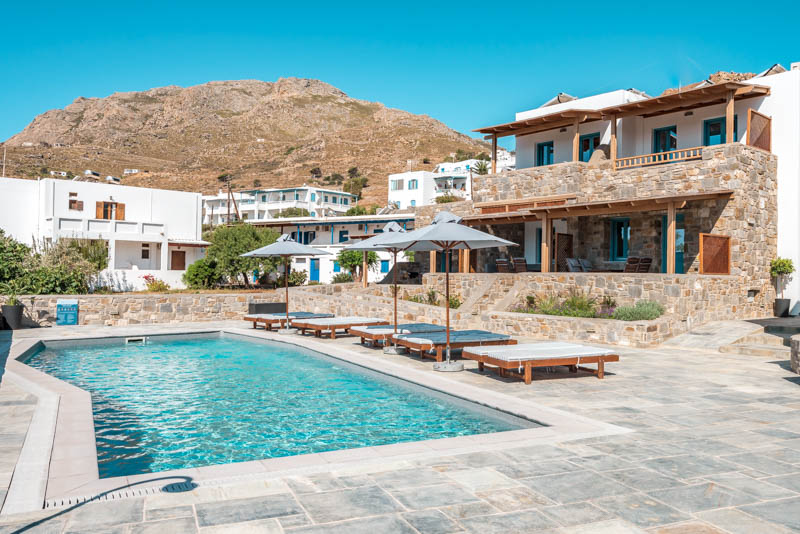 Galazio Suites Serifos Hotels mit Pool Kykladen