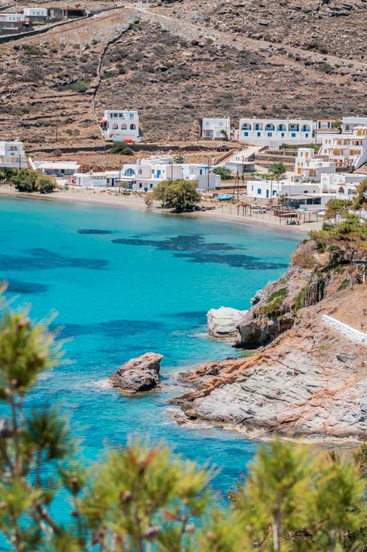 Megali Ammos Kanala Strand Insel Kythnos