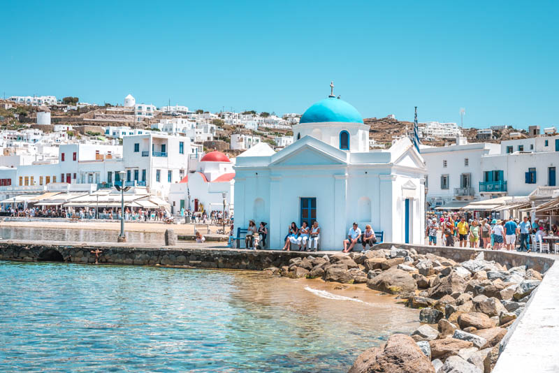 Agios Nikolaos Kirche Mykonos Chora