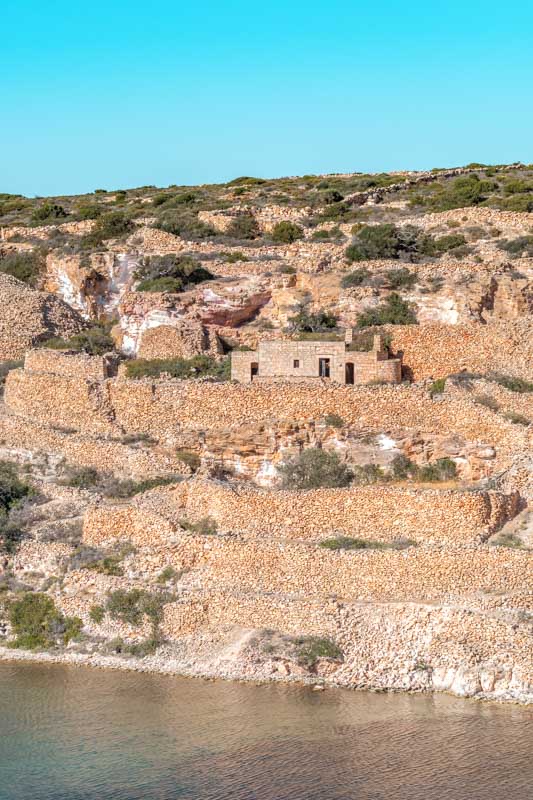Agios Minas Mauern Kimolos