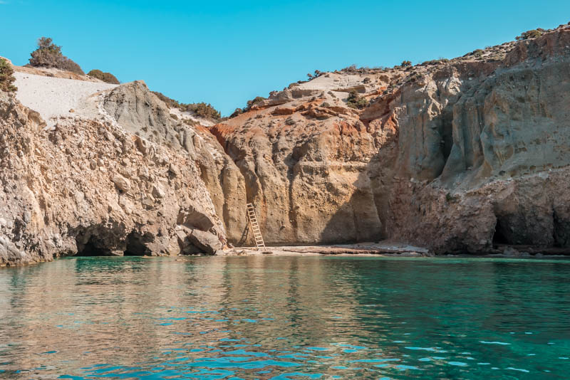 Tsigrado Beach milos griechenland