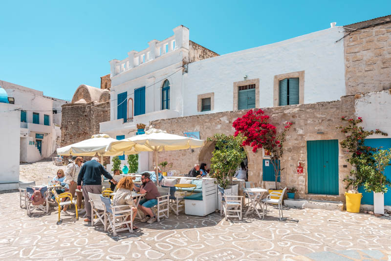 platia kambos chorio kimolos dorfplatz