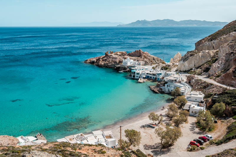 milos strände firopotamos beach