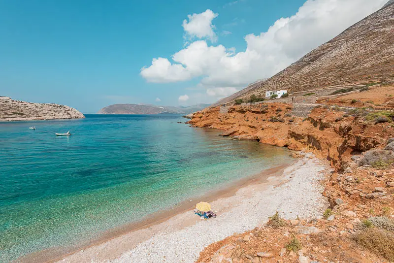 Amorgos Agios Pavlos Strand